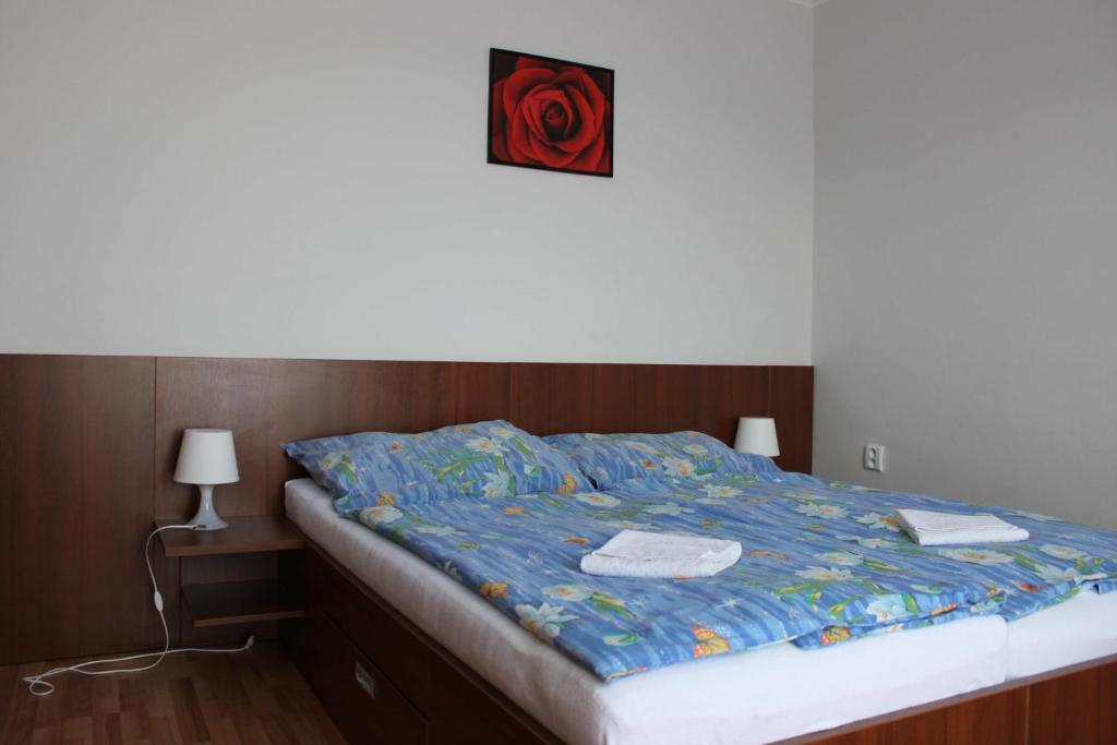 Postel nebo postele na pokoji v ubytování Privat Arcadia