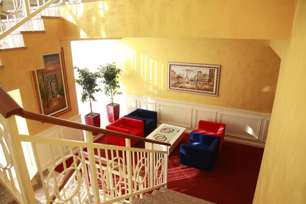 Posezení v ubytování Rozafa Hotel