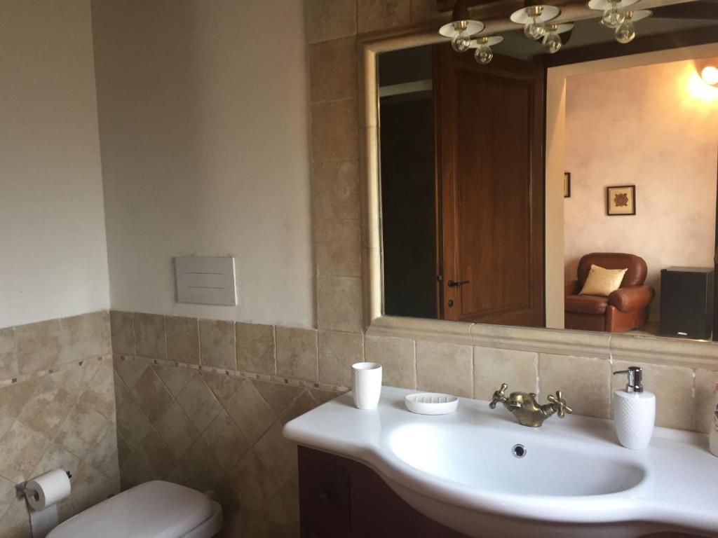 Kúpeľňa v ubytovaní Podere Gnocchi
