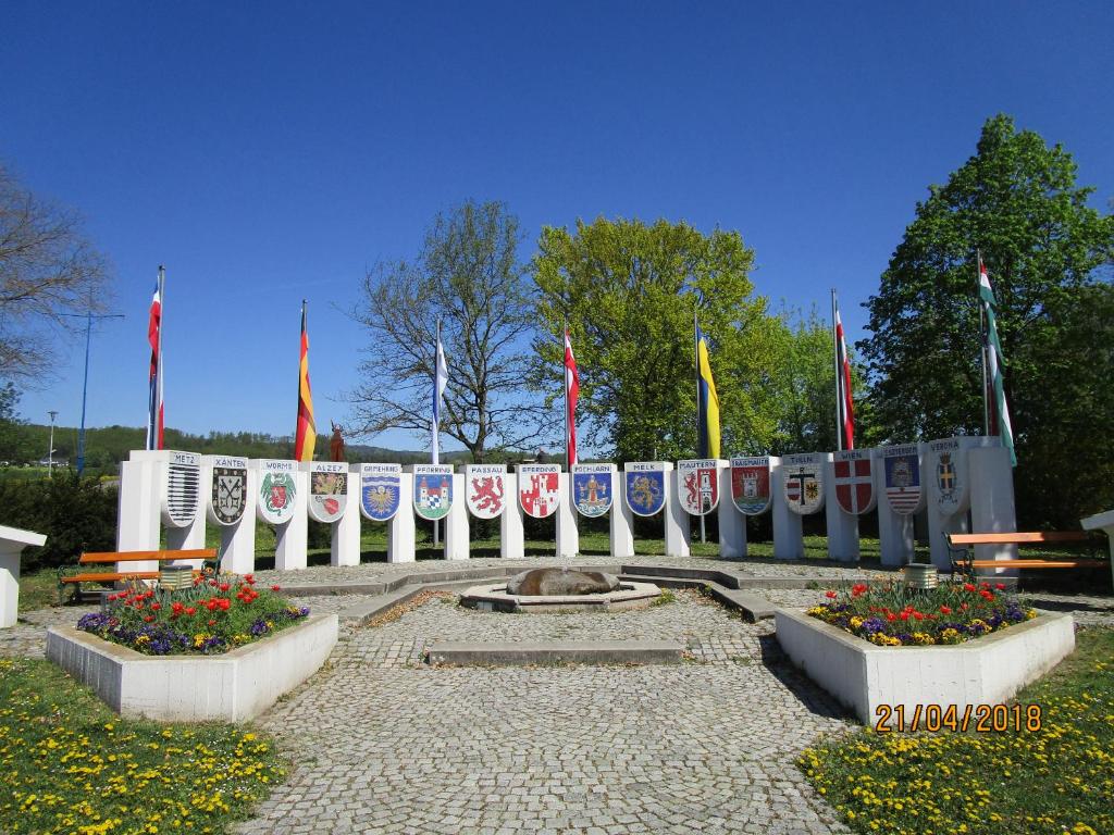 Vonkajšia záhrada v ubytovaní Privatzimmer Familie Wagner