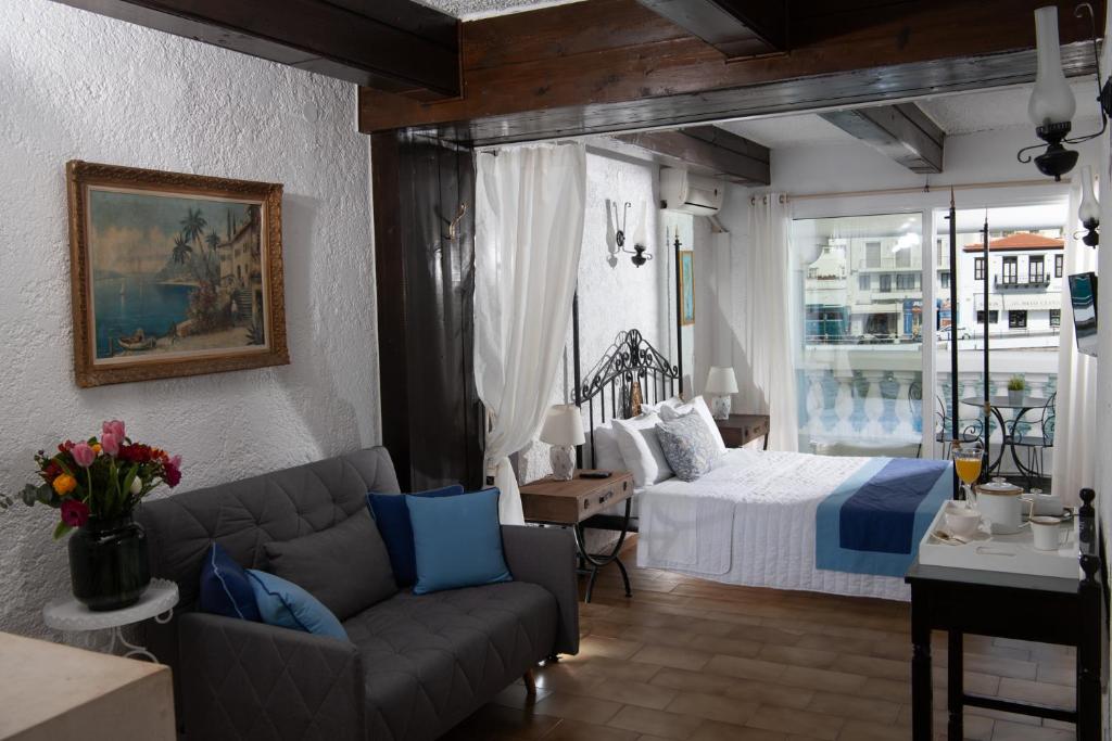 Postel nebo postele na pokoji v ubytování Porto Maltese Boutique Estate
