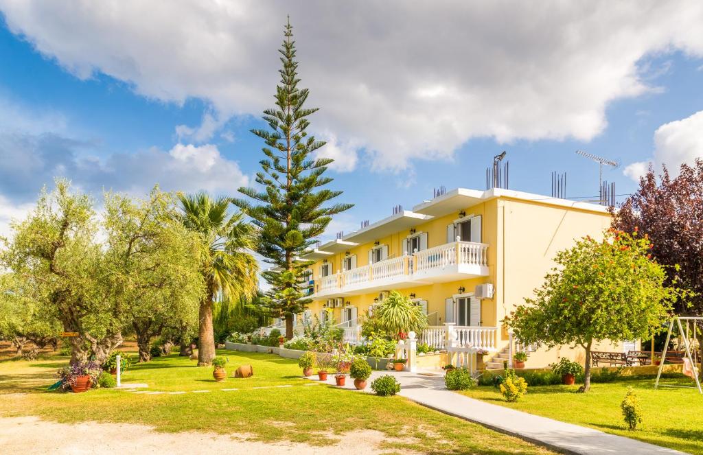 Zahrada ubytování Pelagos Studios