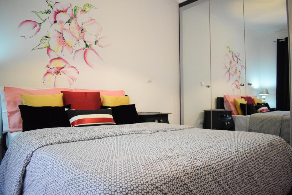 Postel nebo postele na pokoji v ubytování Glamdream Apartment