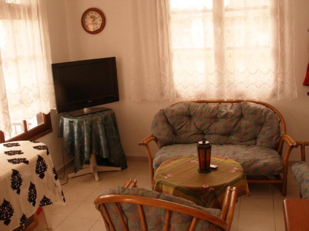 Posezení v ubytování Hotel Alexandros