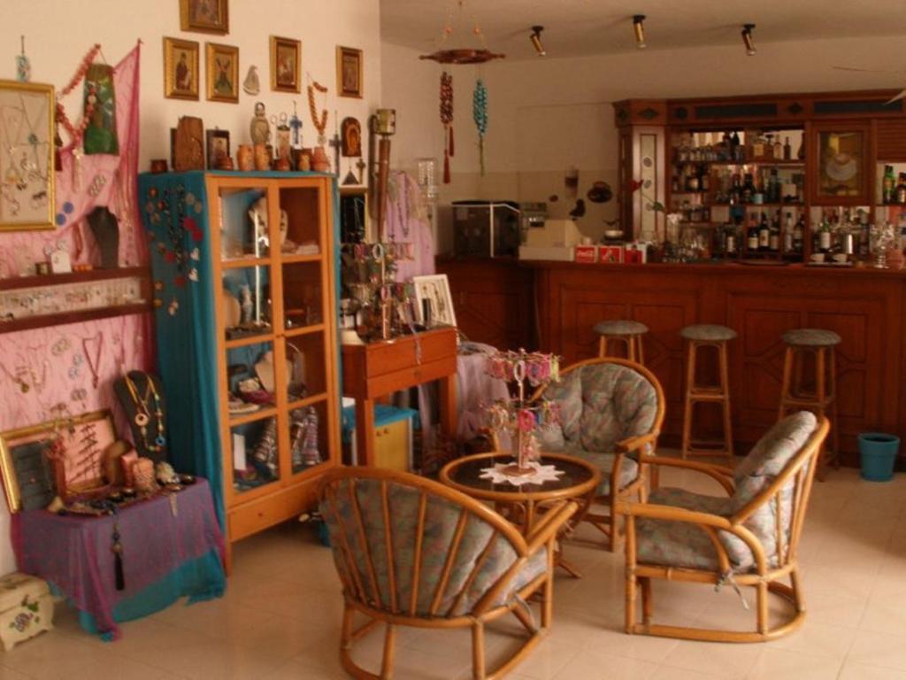 Posezení v ubytování Hotel Alexandros