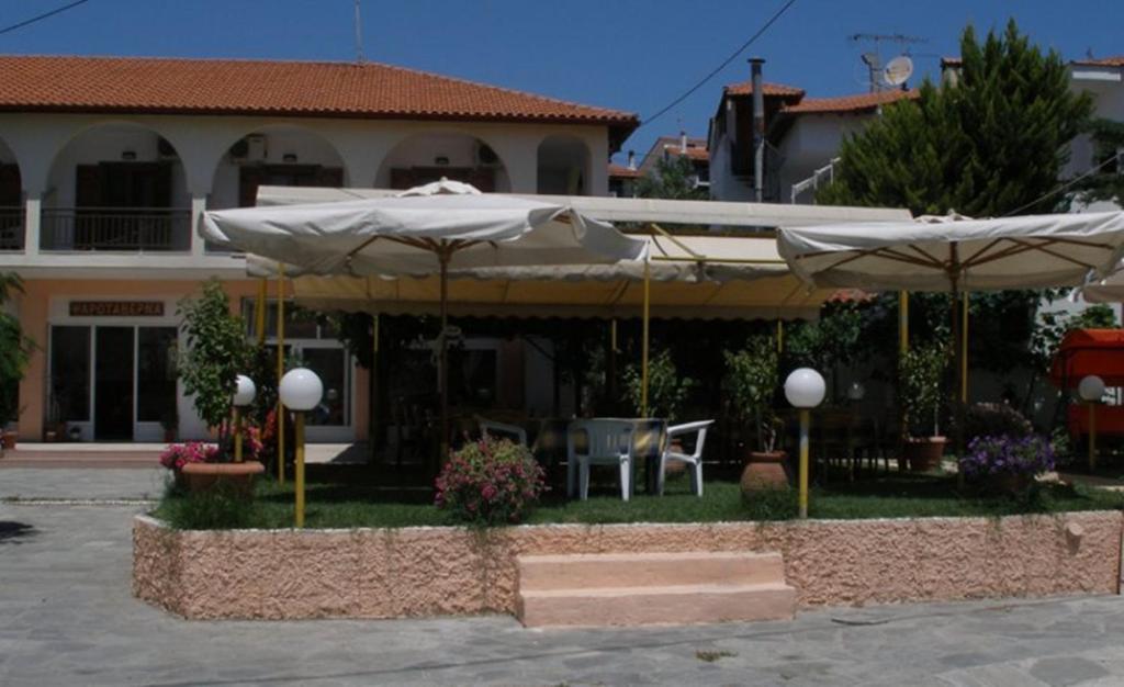 Zahrada ubytování Hotel Alexandros