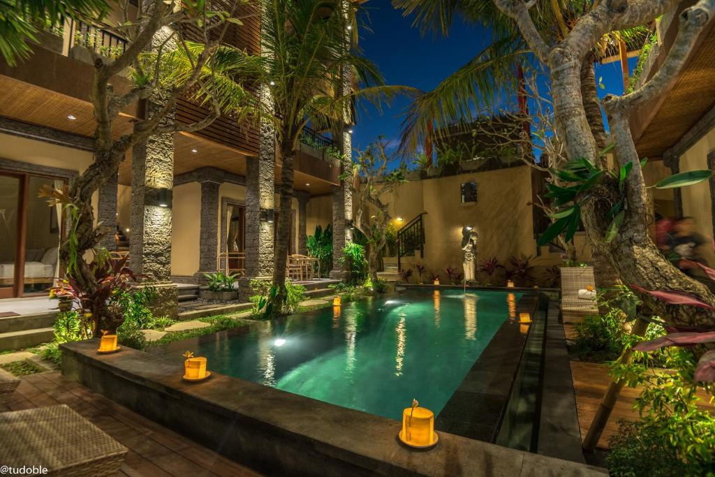 Bazén v ubytování Bliss Ubud Abangan nebo v jeho okolí