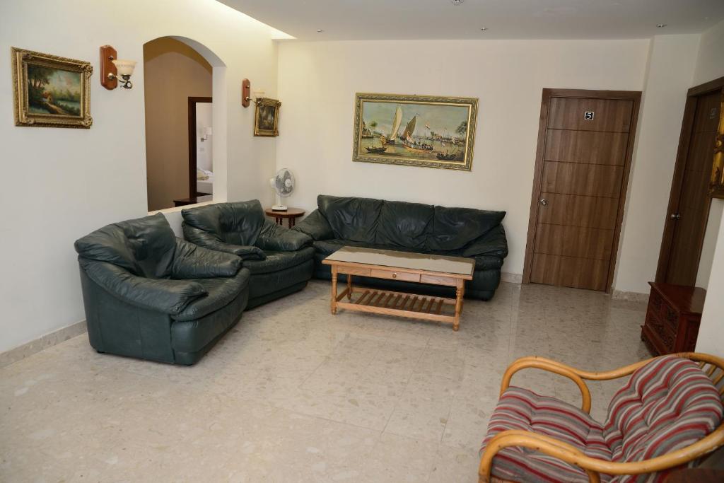 Posezení v ubytování Whitestar Guesthouse