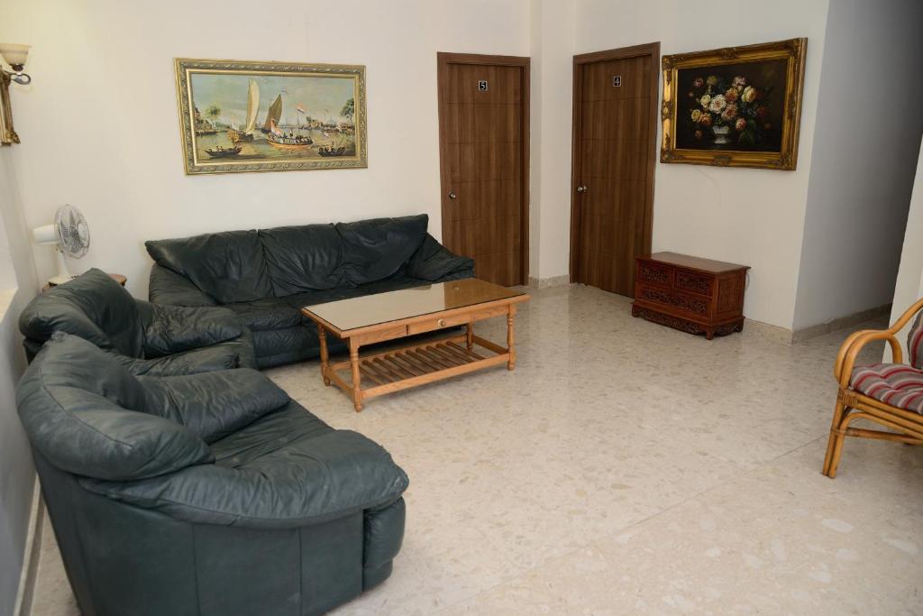Posezení v ubytování Whitestar Guesthouse