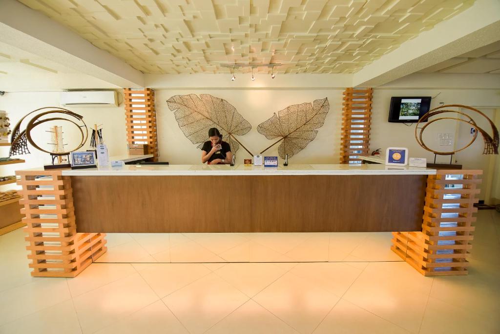 Vstupní hala nebo recepce v ubytování Hotel Tavern Surigao