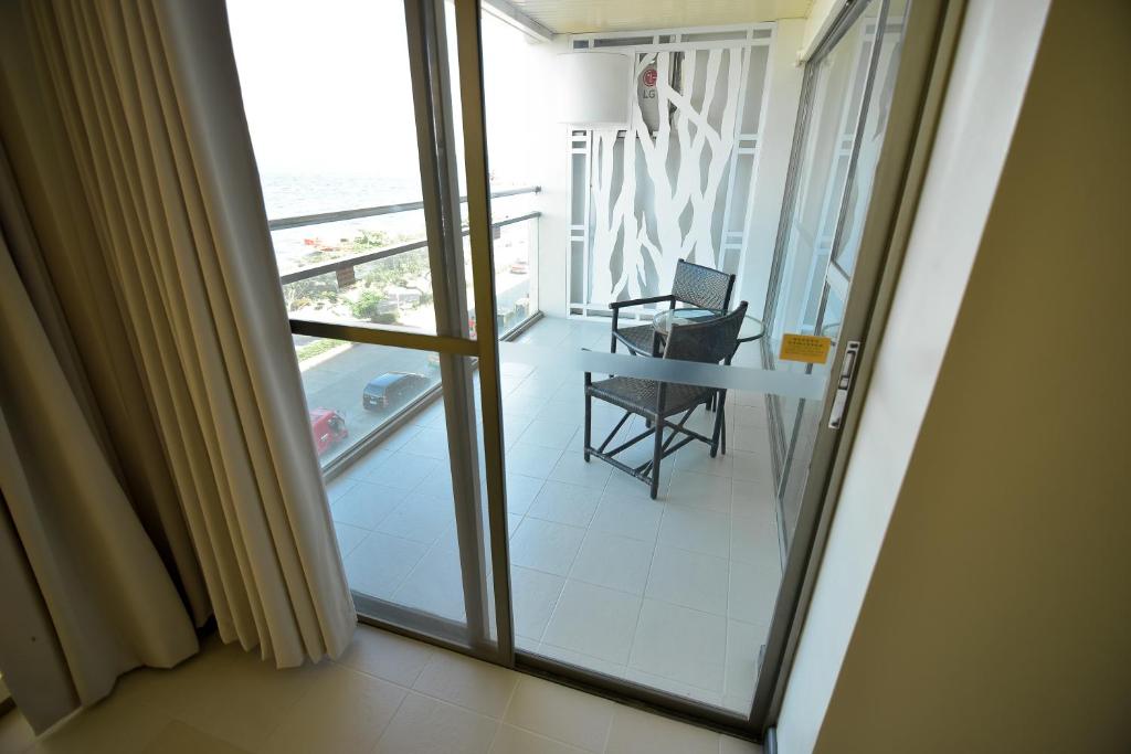 Balkón nebo terasa v ubytování Hotel Tavern Surigao