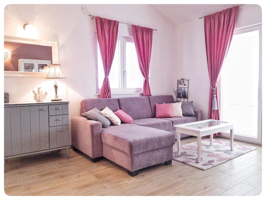 Posezení v ubytování Apartment Nadoveza