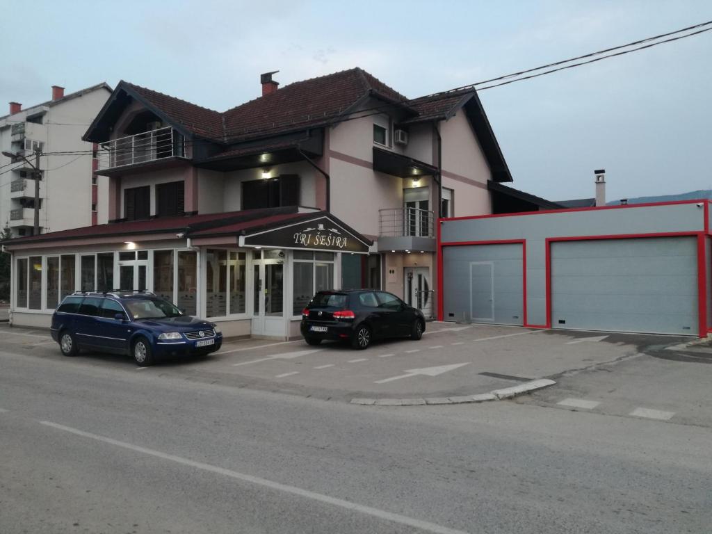 Budova, kde se penzion – hostinec nachází
