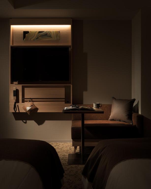 Posezení v ubytování Nest Hotel Tokyo Hanzomon