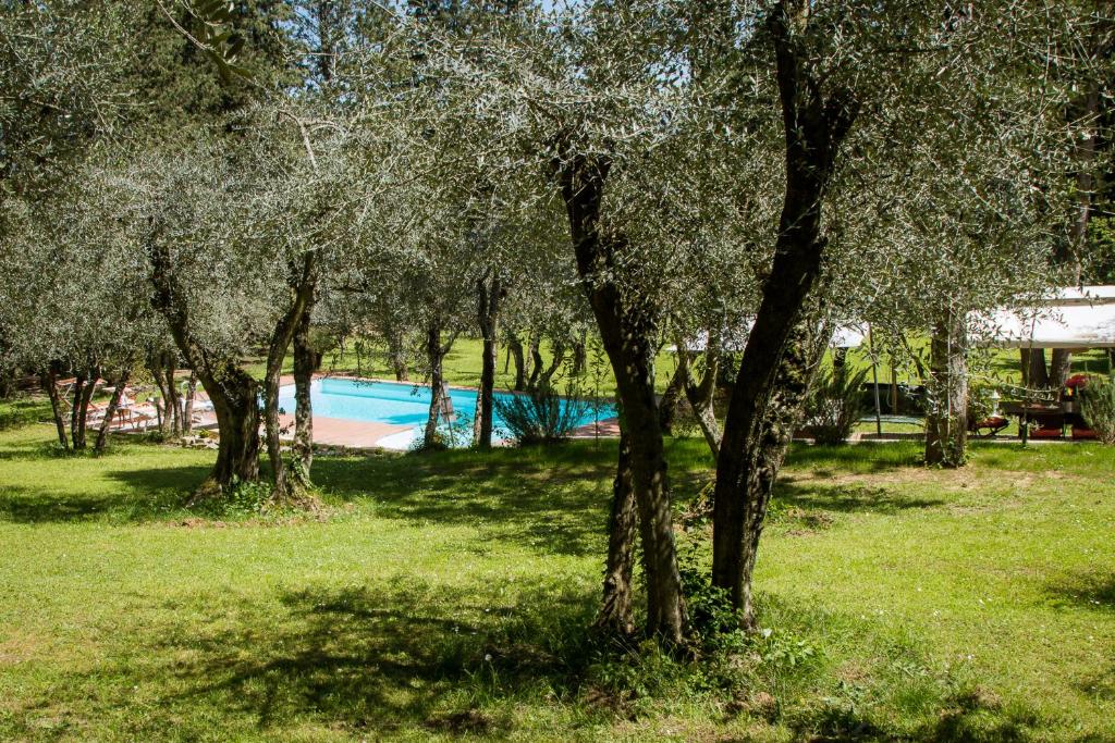 Vonkajšia záhrada v ubytovaní Villa in Private Estate,shared Pool,parking,3km to Ponte Vecchio