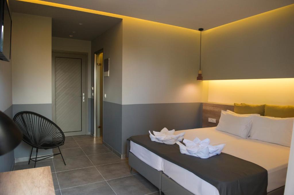 Posteľ alebo postele v izbe v ubytovaní Golden Star Relax Hotel - Adults Only 16 plus