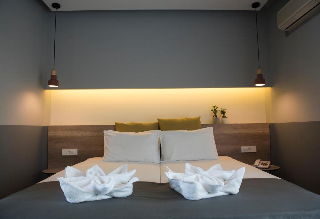 Posteľ alebo postele v izbe v ubytovaní Golden Star Relax Hotel - Adults Only 16 plus