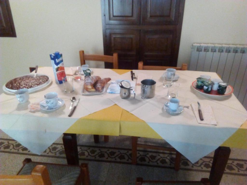 Jídlo v bed and breakfast nebo okolí