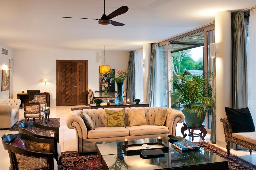 Posezení v ubytování Melia Zanzibar