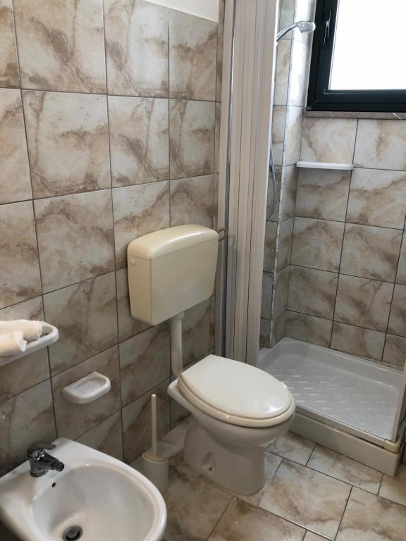 Koupelna v ubytování Casa Vacanze Alcantara