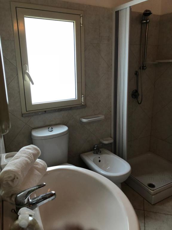 Koupelna v ubytování Casa Vacanze Alcantara