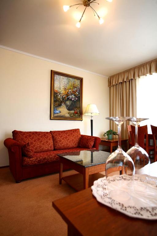 Posezení v ubytování Hotel Matyšák