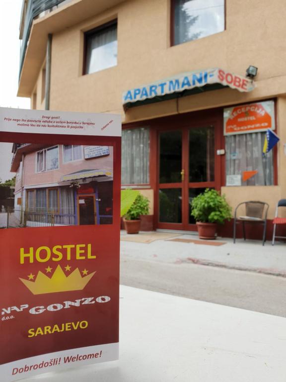 Naktsmītnes Hostel Gonzo logotips vai norāde