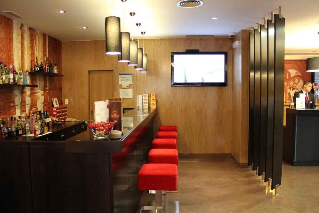 Lounge nebo bar v ubytování Hotel Principe Lisboa