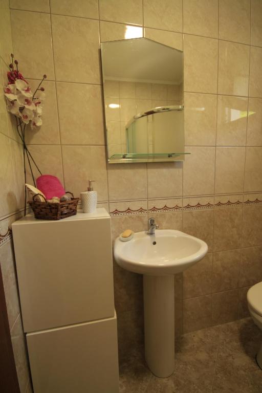 Koupelna v ubytování Apartman Vesna