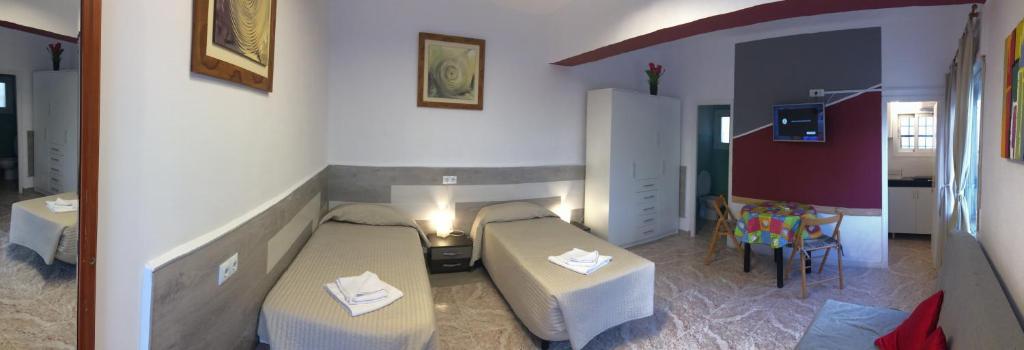 Część wypoczynkowa w obiekcie Apartamentos Villa Mar 13 Torremolinos