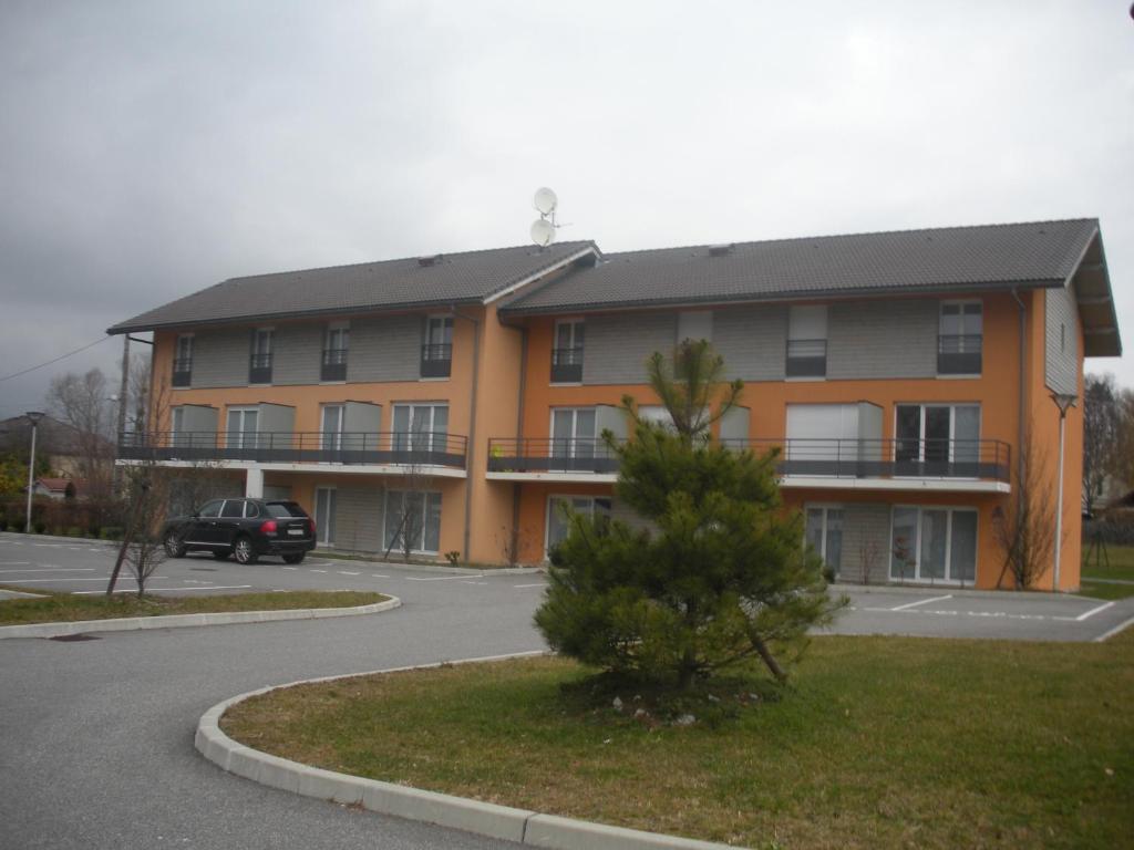 Budova, kde se aparthotel nachází