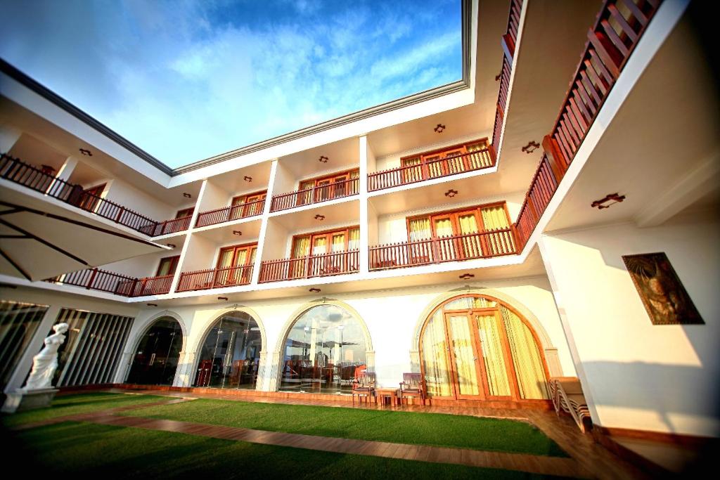 Budova, kde se hotel nachází