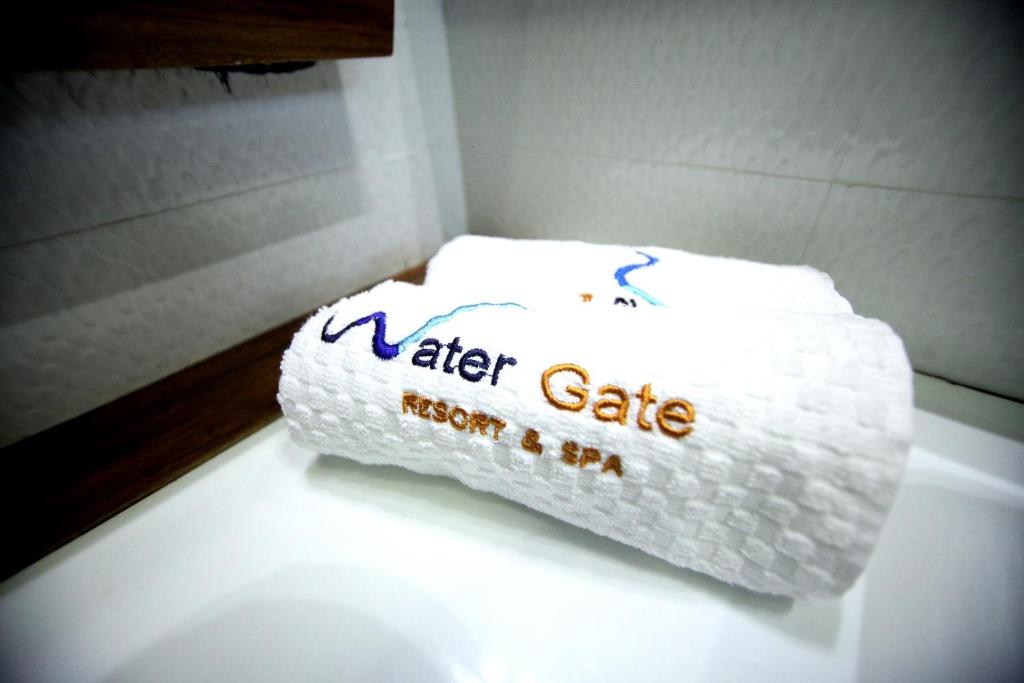 Certifikát, hodnocení, plakát nebo jiný dokument vystavený v ubytování Watergate Resort Unawatuna