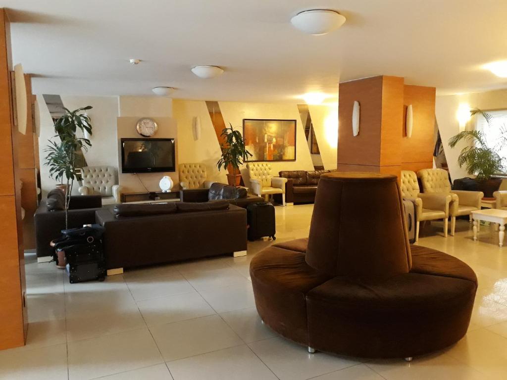 Posezení v ubytování Merdan Hotel