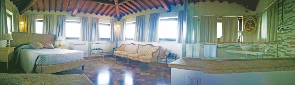 Posezení v ubytování La Loggia - Villa Gloria -Adults Only
