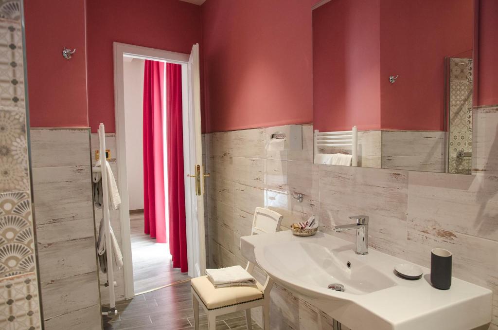 Koupelna v ubytování Hotel Settentrionale Esplanade