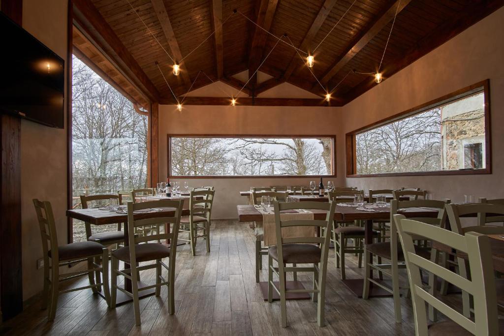 Restaurace v ubytování Relais Villa Miraglia