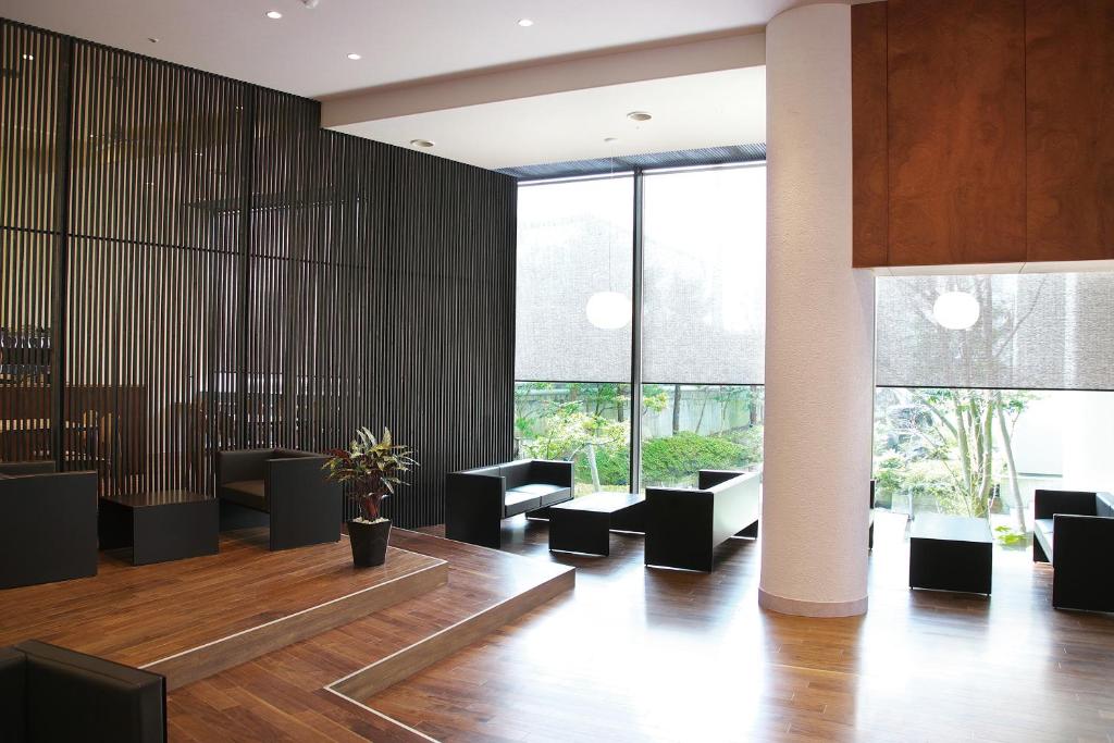 Posezení v ubytování Hotel Plaza Annex Yokote
