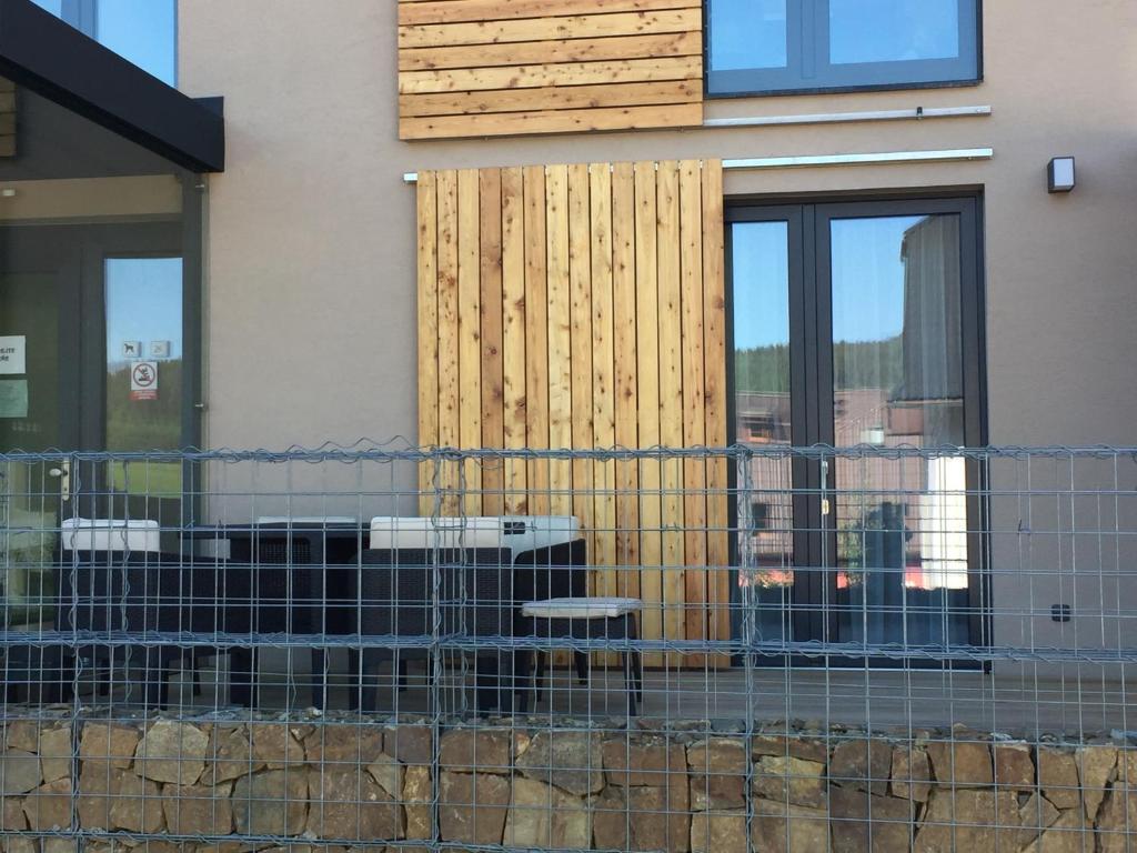 Balkón nebo terasa v ubytování Zlatý Apartmán