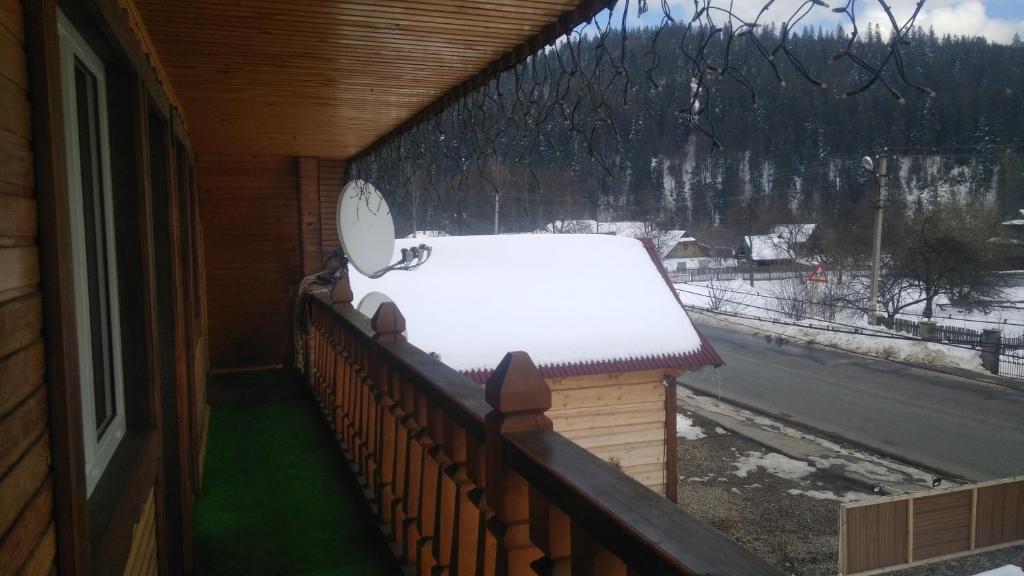 Homestay Opryshky v zimě