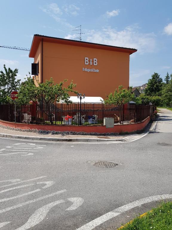 Budova, kde se bed and breakfast nachází