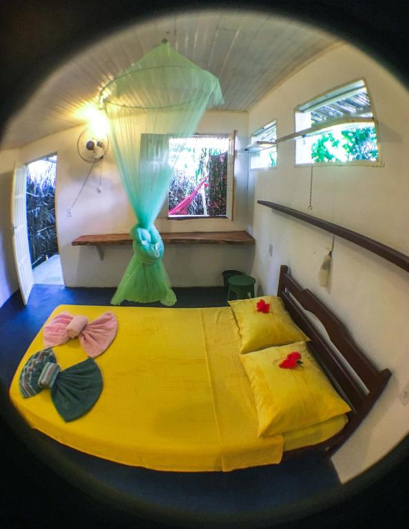 Postel nebo postele na pokoji v ubytování Hostel Moreré