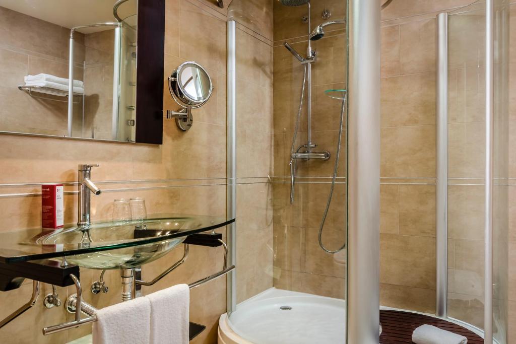 Kúpeľňa v ubytovaní Exe Cunit Suites & Spa