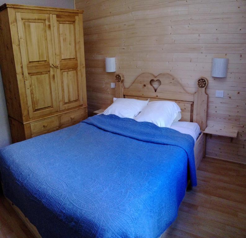 Letto o letti in una camera di Résidence Le Fontenay