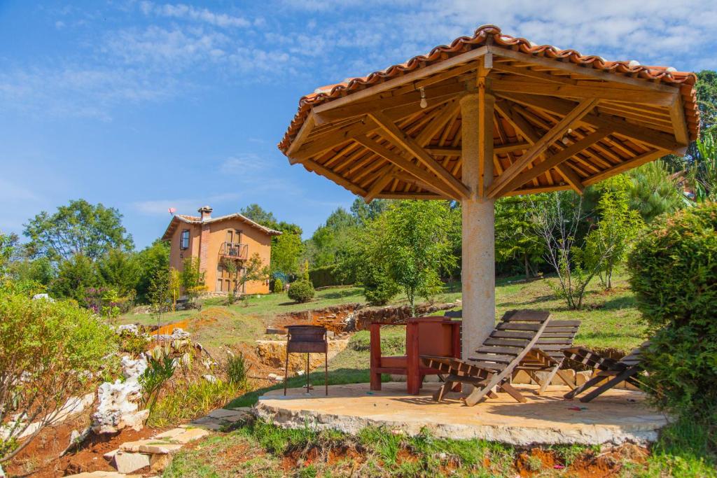 Zahrada ubytování Cabañas Suites Sergia Torres