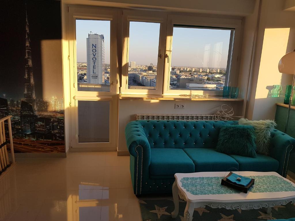 Posedenie v ubytovaní Centre Apartamenty Warszawa