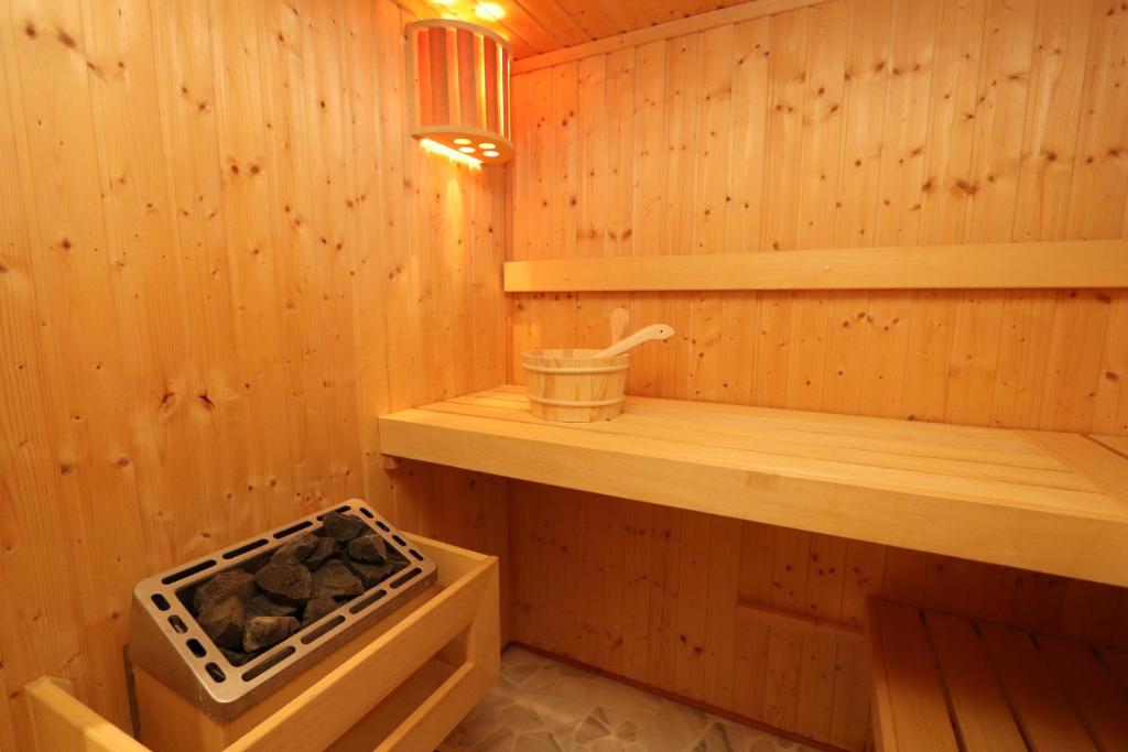 Kuchyň nebo kuchyňský kout v ubytování Appartement Hänsel & Gretel