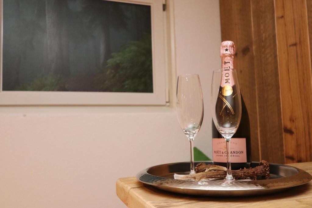 Nápoje v ubytování Appartement Hänsel & Gretel