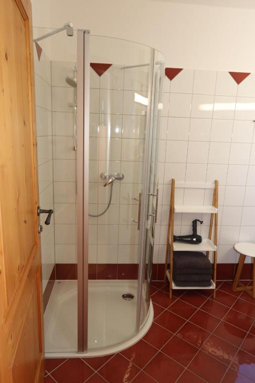 Koupelna v ubytování Appartement Hänsel & Gretel