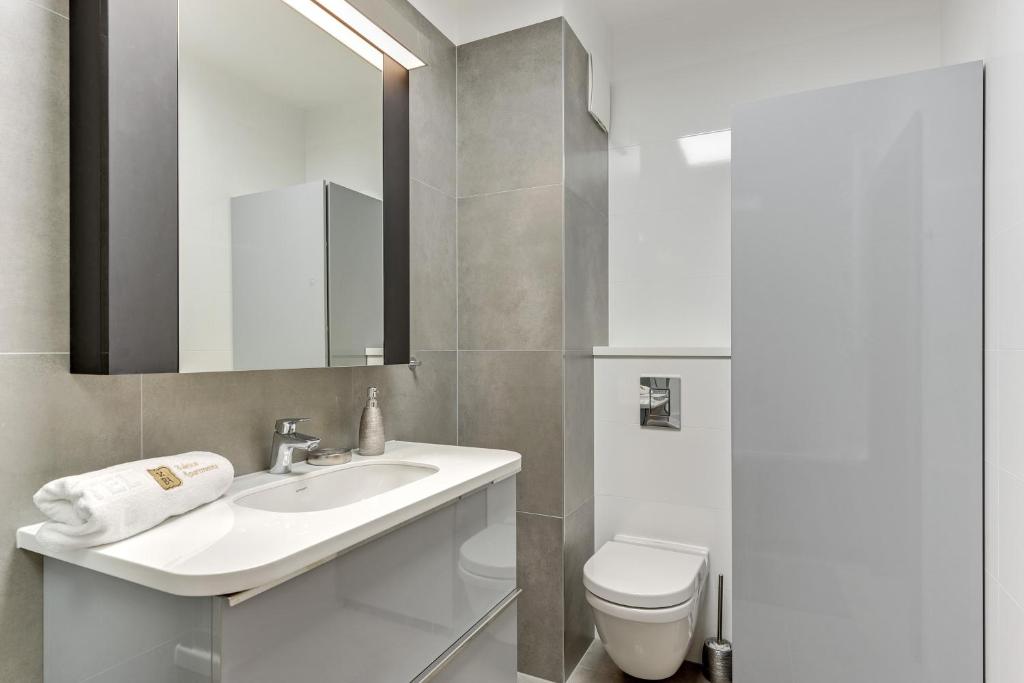 Kúpeľňa v ubytovaní Baltic Pearl - Nadmorze Premium